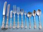 Strasbourg by Gorham Sterling Silver Flatware Set for 12 Service 122 pcs Dinner