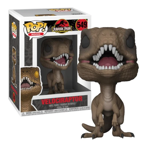 Funko POP! Movies Jurassic Park 25th Anniversary Velociraptor #549 vinyl figure