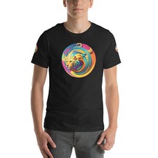 Unisex t-shirt Leo Logo Horoscope Colorful