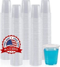 3 Oz 500 PCS Vasos De Ba o, Vasos De Pl stico Desechables Para Enjuague Buca NEW