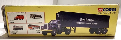 Corgi Classic 1:50 Scale Mack B Series Semi Nickel Plate Road - Picture 7 of 9