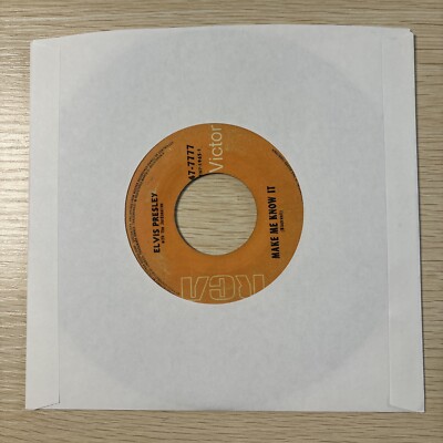 Elvis Presley It s Now Or Never Make Me Know It 45 7'' rare Philippine import