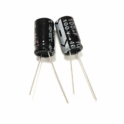 100V 1uF 10uF 22uF 47uF 68uF 100uF 150uF 220uF Electrolytic Capacitor