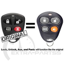 New Replacement Automate 4 Button Keyless Remote Car Key Fob For Ezsdei474v