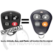 New Replacement Automate 4 Button Keyless Remote Car Key Fob For EZSDEI474V