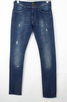 Lee Men's Luke Slim Straight Stretch Jeans Size W32 L34