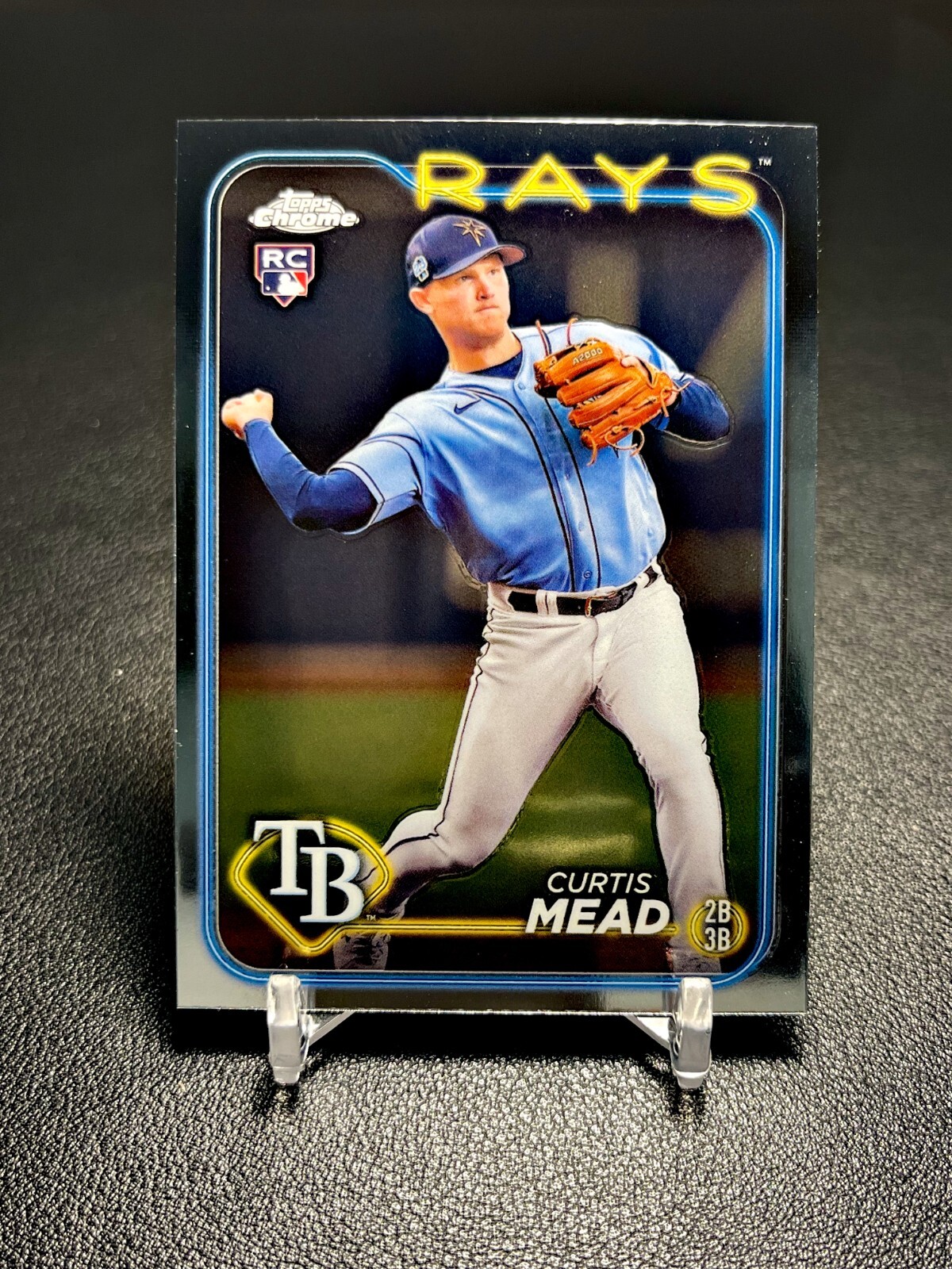 2024 Topps Chrome Baseball - #209 Curtis Mead (RC) Rookie Card