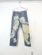 Levi's Denizen Boys 16 REG Bleached Light Wash Denim Jeans