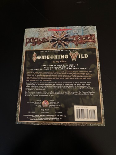 Planescape Something Wild AD&D module 1996 GD 6011 - Picture 2 of 5
