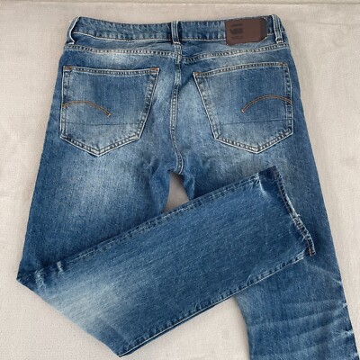 G-STAR RAW 3301 DECONSTRUCTED SLIM STRAIGHT JEANS