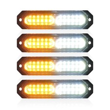 4x Us Stock 12led Car Emergency Beacon Warning Hazard Flash Strobe Lights