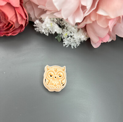 Eule Polymer Clay Polymer Clay Cutter | 3D-gedrucktes Tonwerkzeug | IrisCrafts7 UK