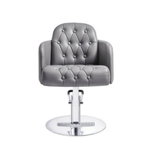 Salon Styling Chair Beauty Hydraulic Salon Chair - YUME in Grey