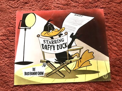 Die Bugs Bunny Show Aushangfoto, 1960, Karton, Daffy Duck, #6