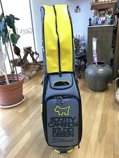 Scotty Cameron 2018 Caution Stripe Staff Bag Yellow/Grey - USA Limited Edition