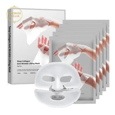 Bio-Collagen Overnight Mask | 5 Pack Deep Collagen Facial Hydrogel Masks for All