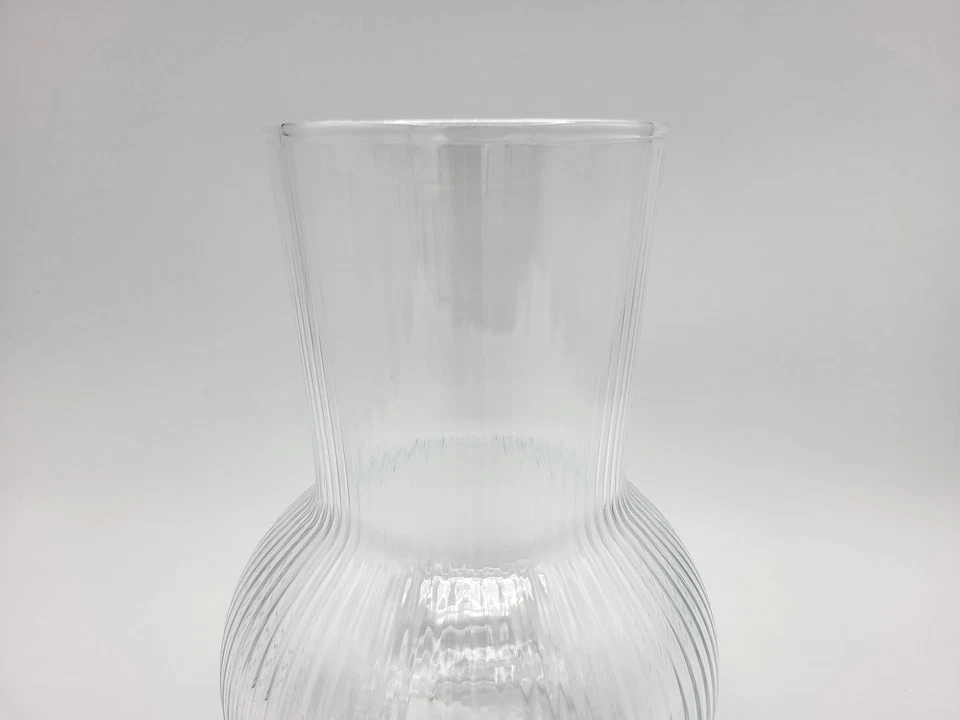 Jarrón de vidrio transparente PÅDRAG 63/4" IKEA elegante decoración de mesa con flores minimalistas 2015 Foto 2 de 4