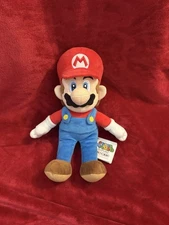 Super Mario Bros. Sanei M Plush Toy 2009 14 Medium Size New with Tags Japanese