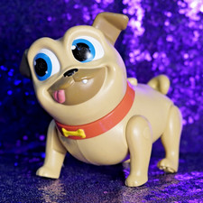 Disney Junior Puppy Dog Pals Surprise Action Walks Talks Rolly Dog Interactive