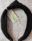 A New Day Textured Top-Knot Headband - Black - NEW — photo 3