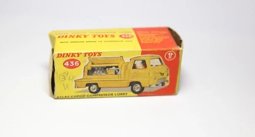 Dinky 439 Atlas Copco Compressor Lorry EMPTY Original Box - Vintage 1960s