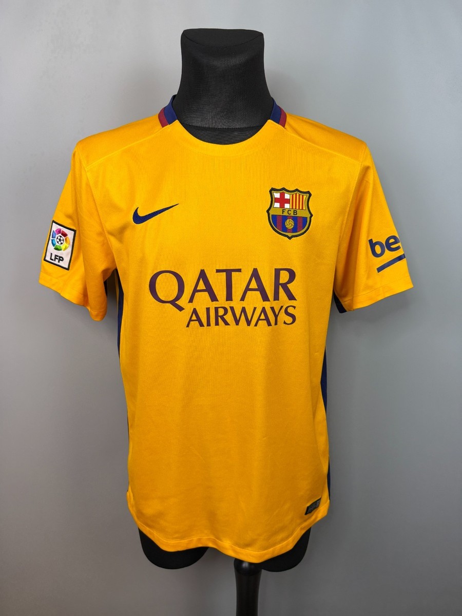 BARCELONA 2015 2016 AWAY SHIRT FOOTBALL SOCCER JERSEY NIKE 658785