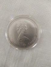 5 Dollari Canadesi Argento Olimpiadi 76 Quasi Fdc