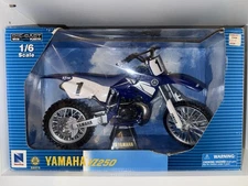 1/6 Yamaha YZ250 Motocross Supercross Bike Newray Dirtbike Model Jeremy McGrath