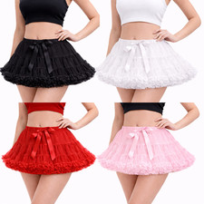 Luxury Tutu Skirt Women Fancy Dress Ballet Party Costume Multi Colour