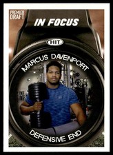 2018 SAGE HIT Marcus Davenport Rookie New Orleans Saints #110