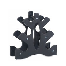 3 Tier Dumbbell Rack Stable Triangle Structure Weight Storage Stand for Home Gym
