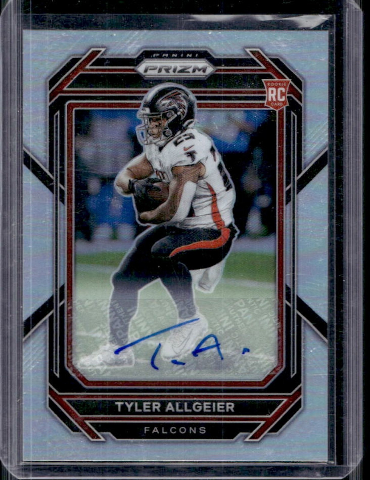 Tyler Allgeier Panini Prizm #344 Autograph-Silver