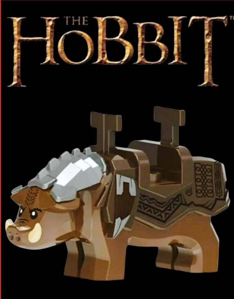 LEGO-Kampfwildschwein von Dáin Eisenfuß -Der Hobbit-Schlacht der fünf Heere Neu - Bild 3 von 3