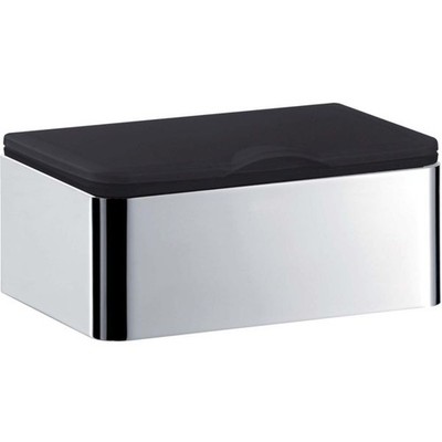 Emco System 2 Feuchtpapierbox 353900101 chrom/schwarz