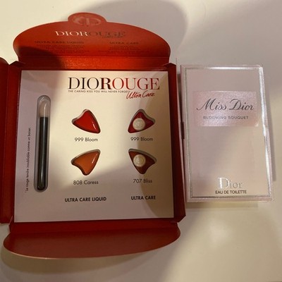 Dior Addict Stellar Lip Shine Probe 4 Farben + Dior Blooming BOUQUET 1ml Neu