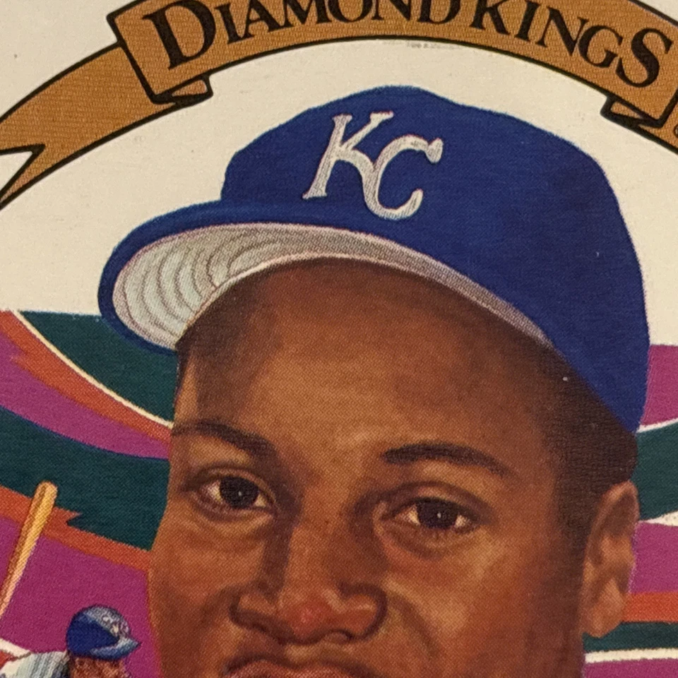 RARE 1990 Donruss BO JACKSON Diamond Kings #1 Multiple Error Lip and Nose 💎 - Image 4 of 4