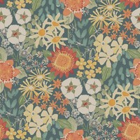 Fd26520_Hannah Floral Bunt Fine Decor Tapete