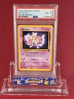 1999 Pokemon Movie Black Star Promo MEWTWO #3 Card PSA 8