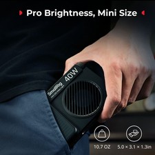 SmallRig RM 40C Handheld LED RGB Video Light Portable Camera Pocket Fill Light