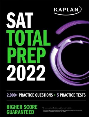 SAT Total Prep 2022 by Kaplan Test Prep PAPERBACK 9781506277400