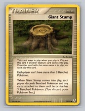 Giant Stump 75/92 Uncommon Legend Maker Pokemon Damaged on eBay