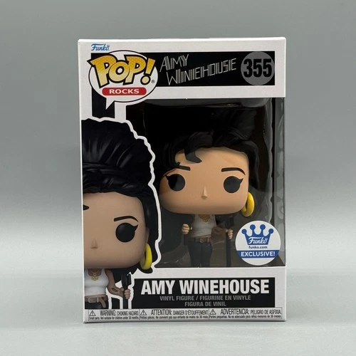 Funko Pop! Rocks #355 Amy Winehouse in Tank Top Exclusive w/ Protector *Vaulted*