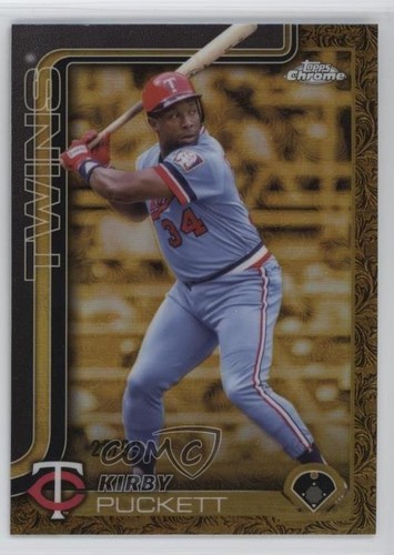 2025 Topps Gilded Collection #65 Kirby Puckett | Baseball Card