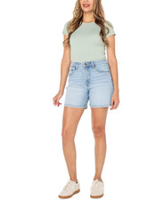 NWT Celebrity Pink Juniors' High-Rise Denim Boyfriend Shorts Size 7