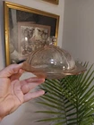 Pink Depression Glass Butter Dish/ Cloche