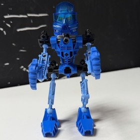 LEGO Bionicle Gali Toa Mata 8533 2001 Figure Canister Manual Poster Complete Set