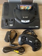 Sega Mega Drive Console w Game Leads Controller Working MegaDrive Retro Gaming