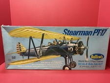 Guillow's Stearman PT-17 New in box gas u control line ff rp display model kit