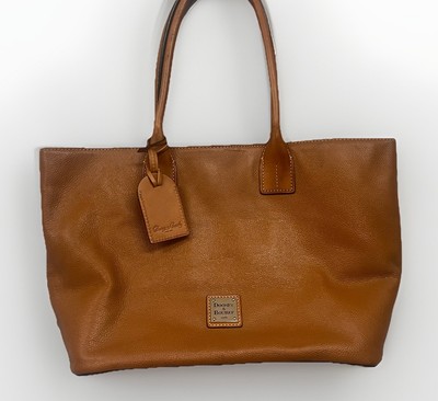 DOONEY & BOURKE Florentine Russell Large Leather Tote Chestnut
