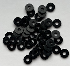 M3 Rubber Washers- 8.5mm O/D X 3mm I/D X 1.2mm Thk, various quantities